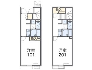 レオネクスト学の物件間取画像